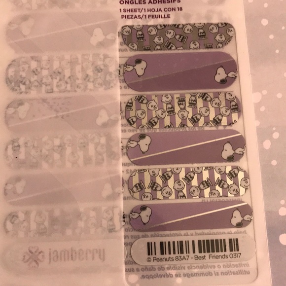 Jamberry Other - Peanuts Exclusive Jamberry Wrap Jamberry Other - Peanuts Exclusive Jamberry Wrap